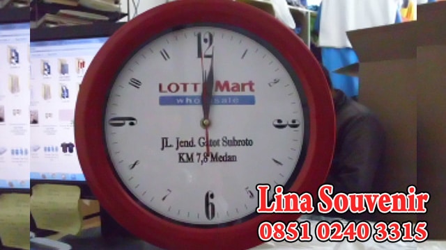 Jam Dinding Lotter Mart - Pabrik Jam Dinding Surabaya - Jam Dinding Promosi Surabaya